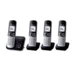 PANASONIC - KXTG6824FRB - Téléphone fixe sans fil