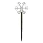 EASYUSE - DL036EZU - 5 Bornes lumineuses "flocons" - IP44 - Minuterie 6h - 3 Piles LR6 incluses