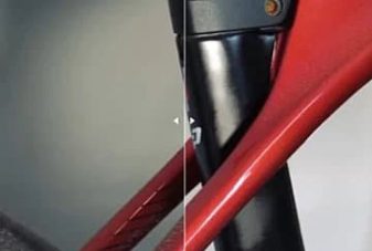 Avant après utilisation du produit vulcanet vélo 1